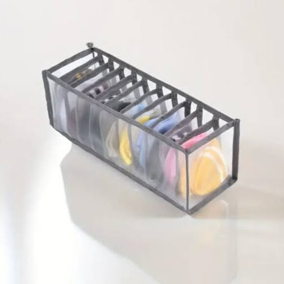 Mesh UnderGarment Organizers Grey Set of 2 - Picture 2 of 3